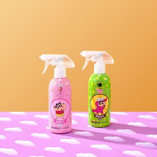 On the body, let's wash our feet, Cotton Foot Shampoo 385ml, Crayon Shin-chan Edition, choose 1 of 2 flavors (Peach/Mint Chocolate)