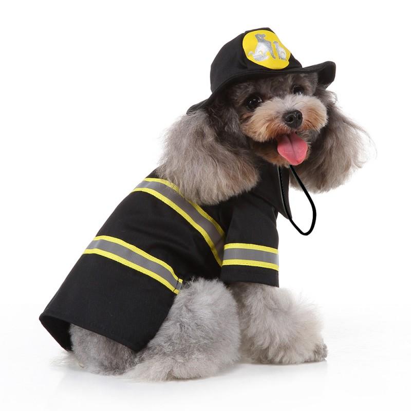 Funny Dog Christmas Halloween Costumes Pet Two-legged Clothes Party All Sizes
