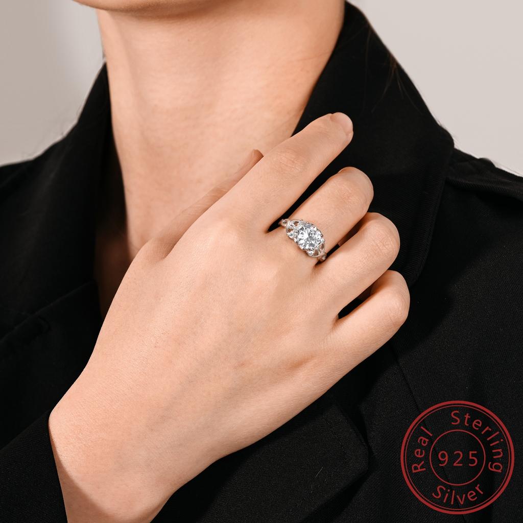 Marke Neueste Ankunft Kupfer Metallringe Bunter Karussell Liebesring Zirkon Design Trendige Mode Luxus Entworfen Für Frauen Hochzeitsfeier Perfektes Geschenk