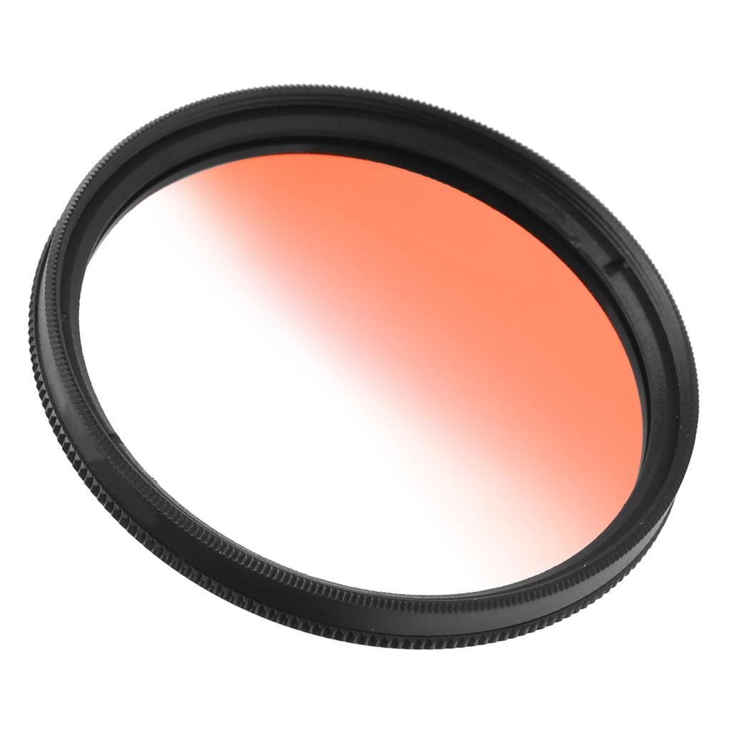 Junestar 58mm Gradient Filter Multilayer Coating Waterproof Gradual Colour Lens Filter for Canon