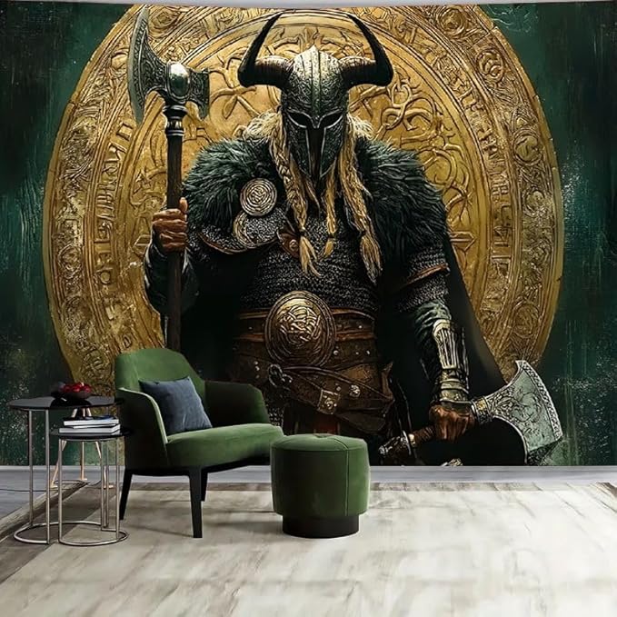 Tapestry Fendrom Norse Viking Odin 75x100