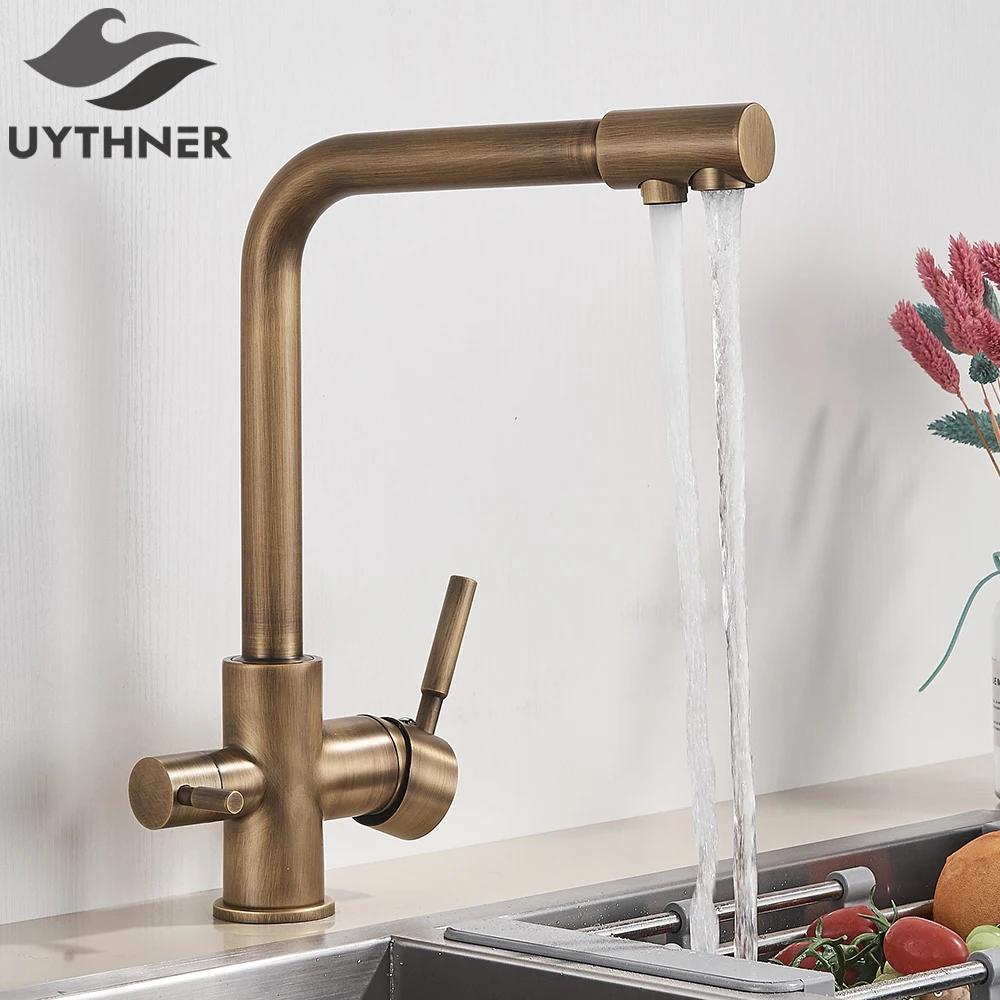 Water Filter Faucet Kitchen Faucet Drinking Water Tap Rotatable Water Purification Feature Taps For Kitchen Sink Mixer Cranes