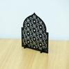 Eid Mubarak Wood Table Centerpiece Signs Eid Mubarak Freestanding Tabletop Ornament for Ramadans Mubarak Eid Decoration