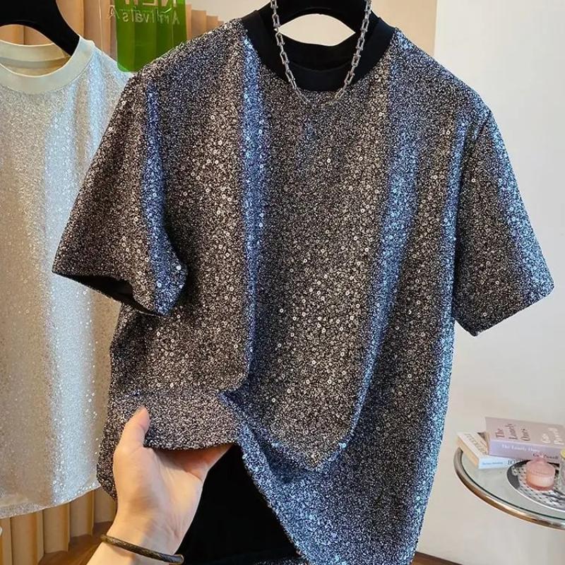 

Male Tees Shirts Slim Fit Men s T-shirt Tops Ordinary Chic Streetwear Luxury High Quality Party Aesthetic Clothing Funny S чёрный