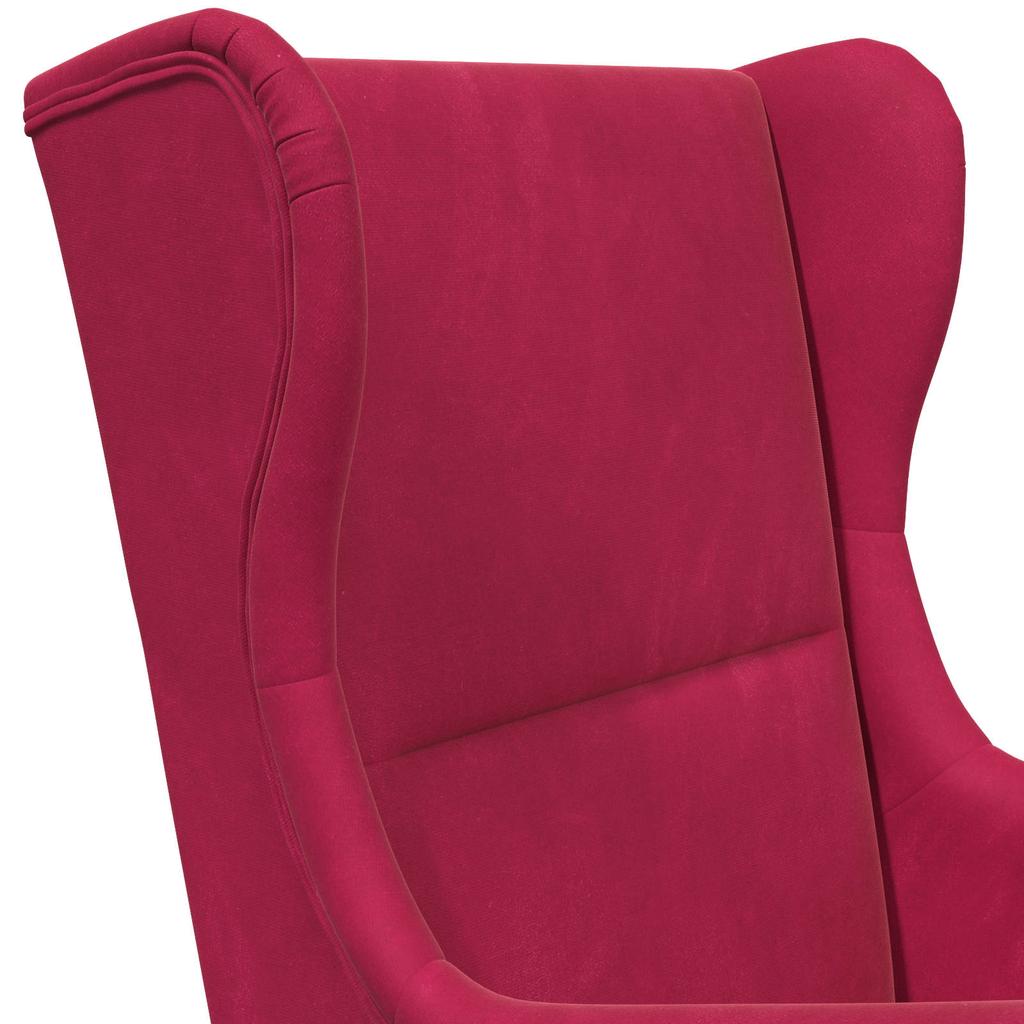 Armchair Burgundy Velvet