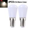 1/2/4Pcs E14/E12 Light Bulbs 220V LED Fridge Mini Lamp Replace Kitchen Refrigerator Display Cabinet Lights Sewing Machine Lamps
