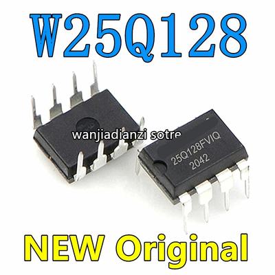 W25Q128FVIQ 25Q128FVIQ 16m Stands Asus Motherboard BIOS Chips DIP8 Into Memory, Motherboard Chip, 8 Feet W25Q128 w25q64FVAIQ