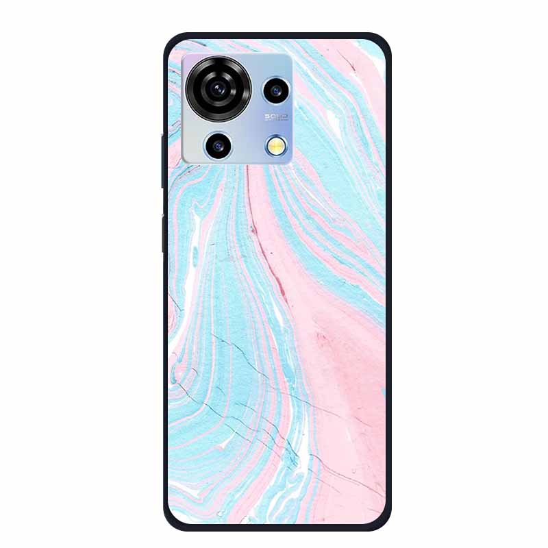 Phone Case For ZTE Blade V50 Vita Marble TPU Soft Silicone Cover for ZTE BladeV50 Vita V50Vita Cases Mica Painted Colorful Para