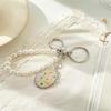 Pearl Bead Silver Hook Hand Phone Bag Strap Craft Materials