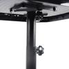 Aluminium Salon Instrument Tray, Height Adjustable Trolley Cart Tray Station on Wheels for Salon Tattoo Spa Beauty Service Holder Tool Storage