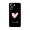 Pour Coque Poco C65 Housse en Silicone Pour Xiaomi POCO C 65 4G Coque Cœur Papillon Protection Complète Housse de Téléphone en Silicone Liquide Souple