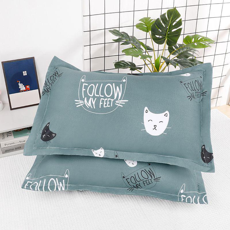 Single Pillow Set: Includes Removable & Washable Pillowcase, Perfect for Student & Adult Neck Support