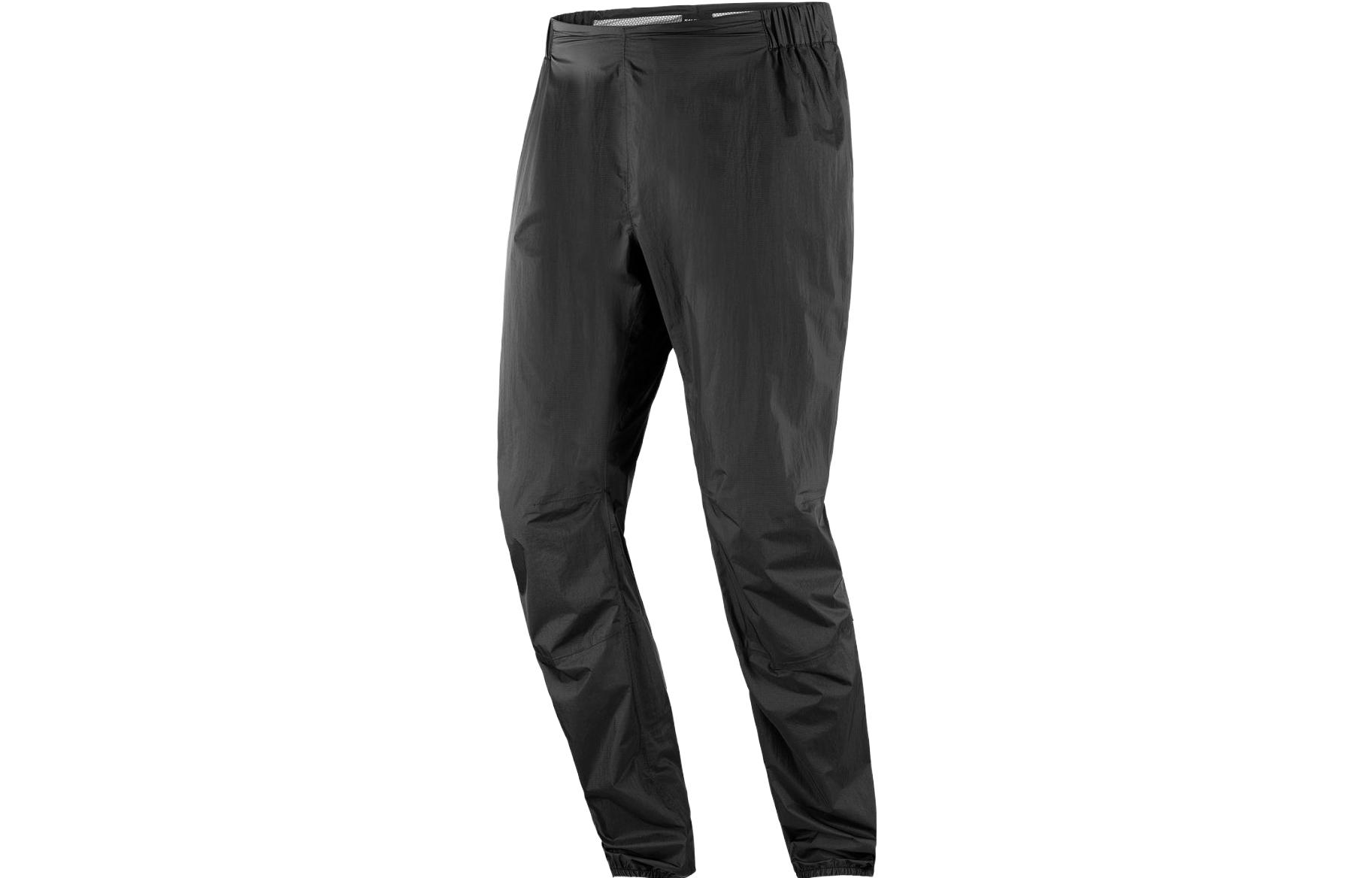SALOMON Bonatti Waterproof Casual Pants Unisex Black LC2059300 S
