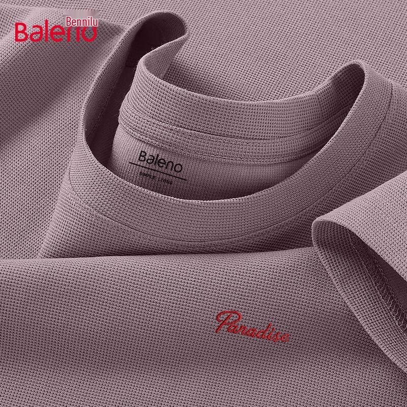 Baleno Men s Waffle Knit Breathable Short Sleeve T-Shirt 2XL