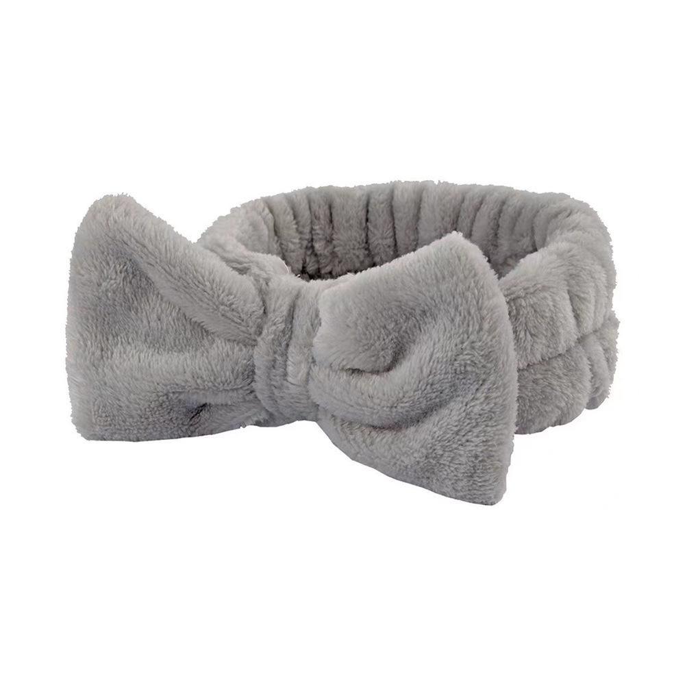 Plush Flannel Absorbent Wristbands & Splash-Proof Headband Set