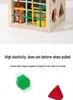 Multifunctional Bead Maze & Pegboard Educational Toy for Shape Recognition & Grip Training