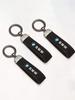 Leather Car Emblem Keychain Keyring For BMW F30 F10 E90 F20 E46 E60 E70 E39 E36 E87 X7 E92 E91 E28 X3 X1 X2X5 X6 E3 Car stickers rvsh75