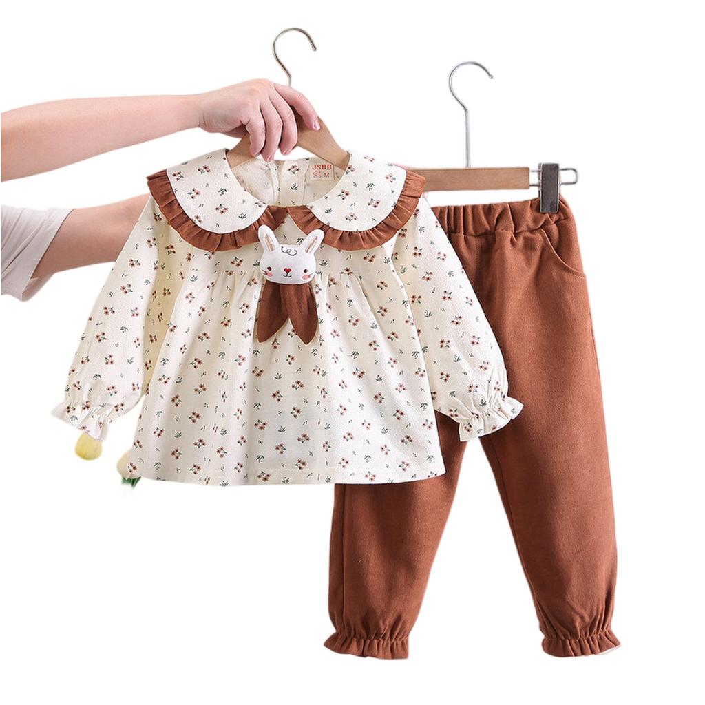 Dziewczęce T-shirty Dla Małych i Średnich Dzieci Casualowe T-shirty z Okrągłym Dekoltem i Długim Rękawem do Noszenia pod Spód Dla Dziecięcych Topów