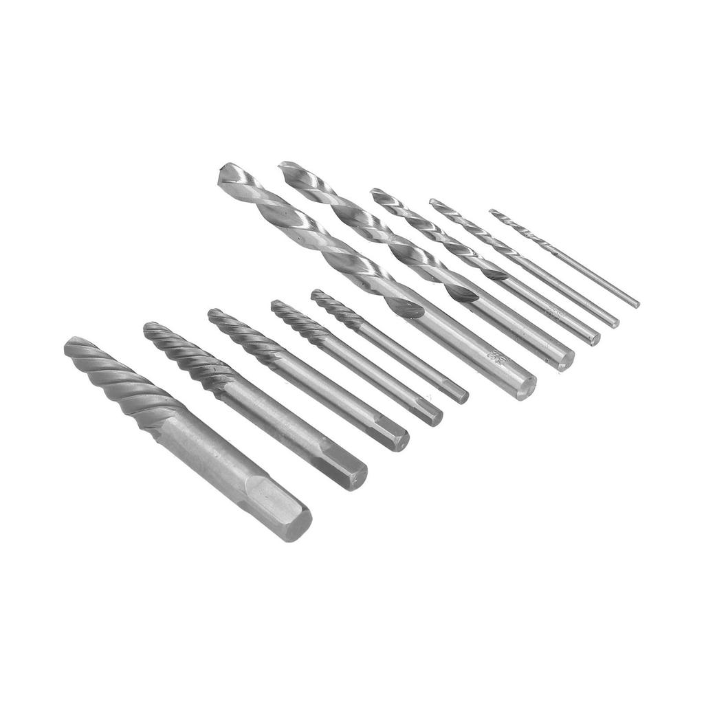 Skruvutdragare Borrsats Vänstergängad Kobolt Brittiskt System Bult Pinnbult Borttagare Röd Järnlåda