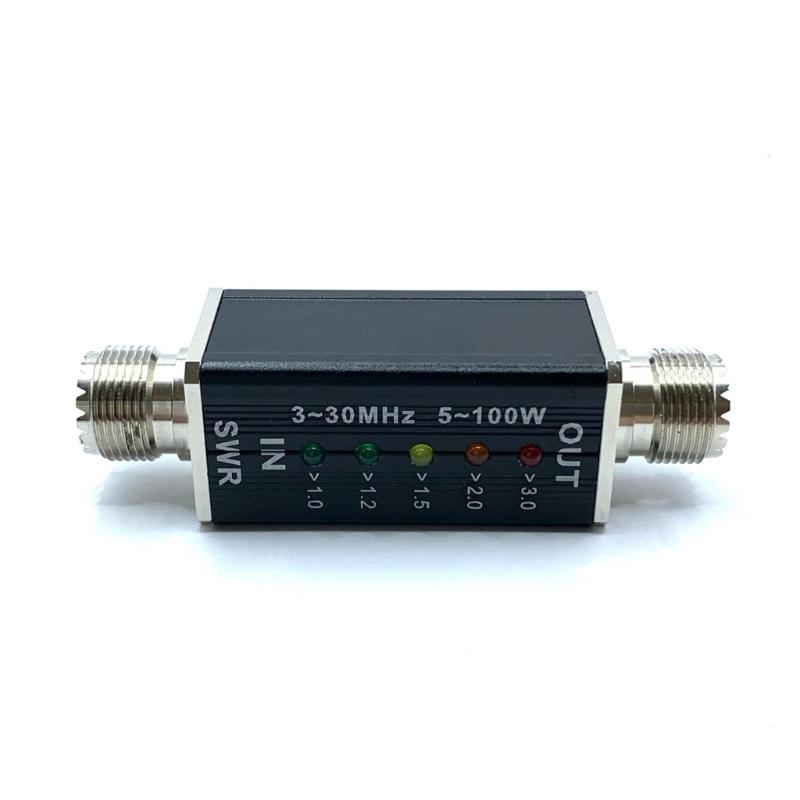 Professional SWR Meter for Short Bands Radio Frequency 3-30MHz Frequency Standing Waves Meter
