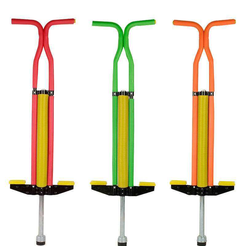

Single/Double Rod Pogo Stick for Kids & Adults - Jumping Bouncer Toy Single Rod 10 units min