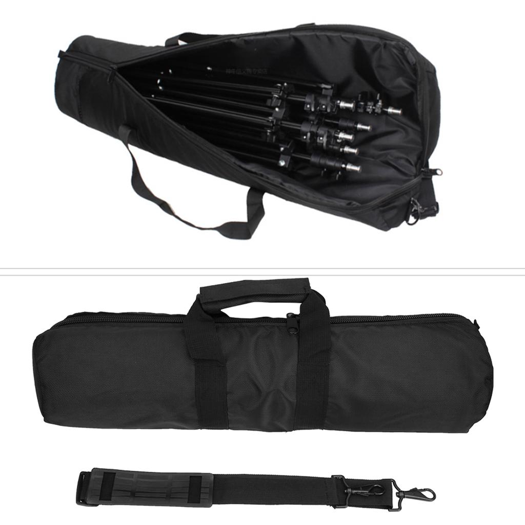 Black Nylon Thicken Tripod Bag Shoulder Carrying Bags Pouch Photography Equipment