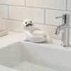 Cute Self Draining Soap Holder Drainable Bathroom Decor Organizer Sea Lion Soap Dish  Kitchen