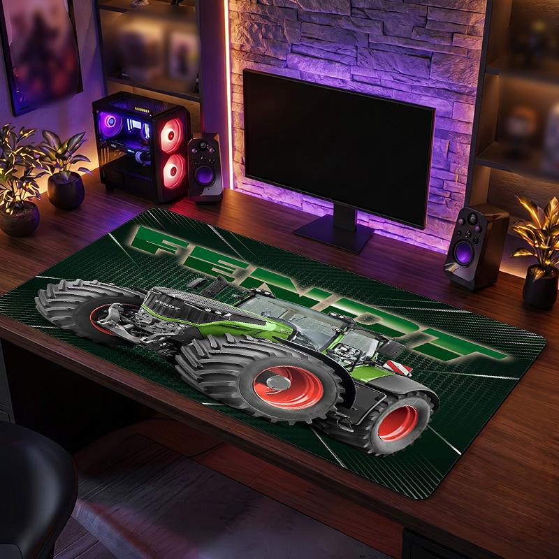 Fendt Print Grote Muispad Glad Oppervlak Anti?Antislip Bureauonderlegger Voor Gaming Kantoor Laptop Decoratie