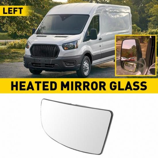 New Mirror Lower Left Glass Driver For 2015- Ford Transit 150 250 350 350 HD