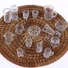 15Pcs/Lot Plate Cup Dish Bowl Tableware Set Dollhouse Miniature Toy Doll Food Kitchen Living Room Accessories 1:12 Scale