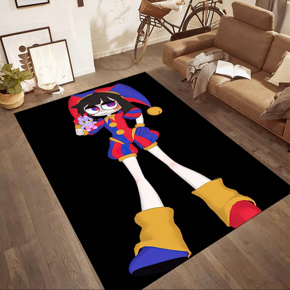 Digital Circus13 Square rugs are a great choice for living rooms, bedrooms, home décor, and as gifts.