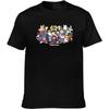 Lanrol Undertale Herr Tränings-T-shirts Casual Fitness-Tee Smal Passform Gymmet Kortärmad