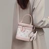 Bucket bag new women's bag summer handbag fashion versatile high sense commuter shoulder messenger bag