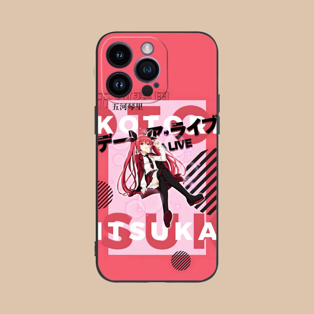 Date a Live Kotori Itsuka Printed Phone Case for iPhone 17 16 15 14 13 12 11 X XR XS 8 7 Air Pro Max Plus Mini TPU Shockproof