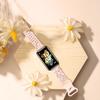 Prints Design Strap for Samsung Galaxy Fit 3 Watch Band Silicone Engraving Bracelet for Samsung Galaxy Fit3 Floral Wristband