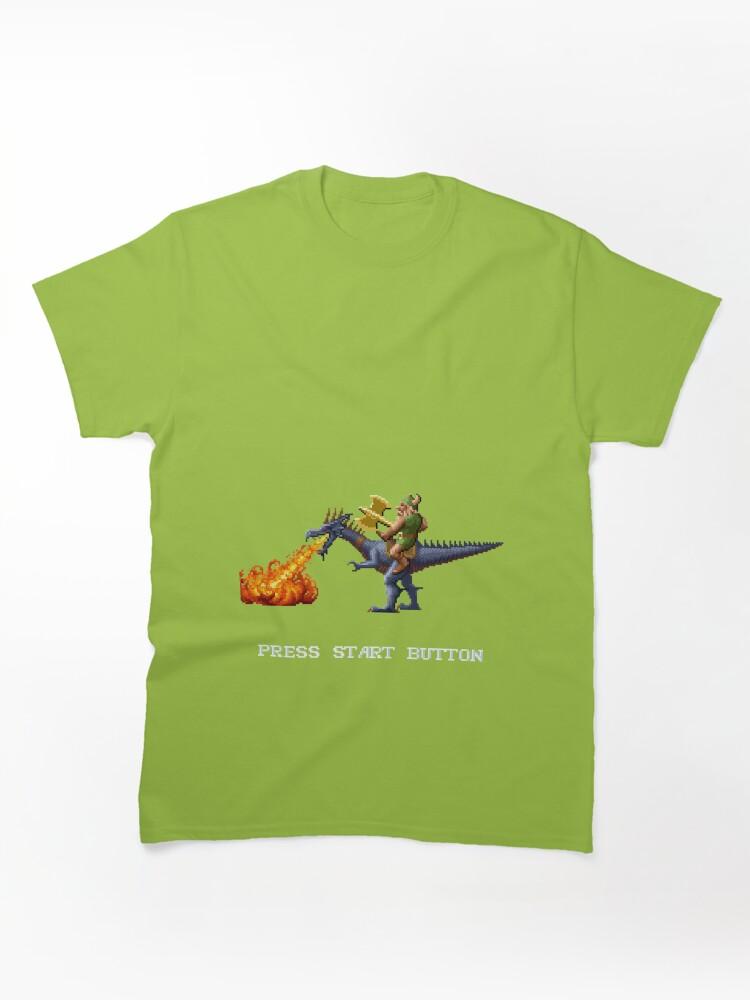 Golden Axe Golden Axe Pixel Style- Retro Dos Game Fan Shirt 2 Classic T-Shirt