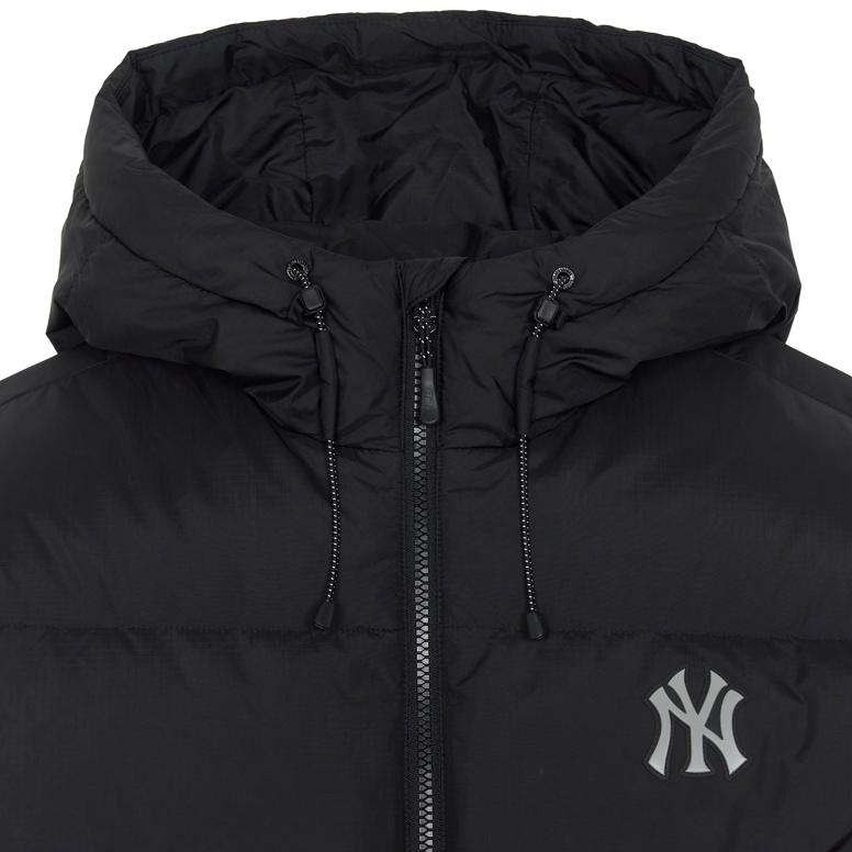 MLB Gofcore Down Jackets Unisex Black Hooded Moderate 3ADJB0856-50BKS