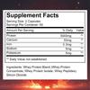 Proteína de soro de leite 5000 mg, sem glúten, 120 cápsulas