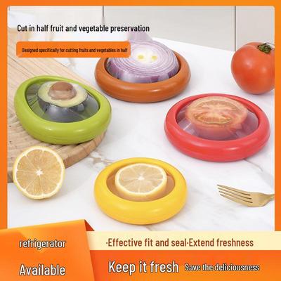 Portable Fresh-Keeping Box for Avocado and Onion with TPU Film Seal
