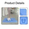 Jump Rope Mat 2cm Thick Floor Protection Noise Reduction Home Gym Non Slip Skipping Mat Shock Absorption Indoor Slow Jogging Pad