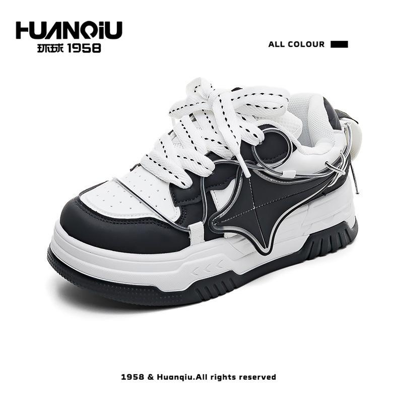 Global mesh breathable shoes summer 22 new design Korean board shoes 35
