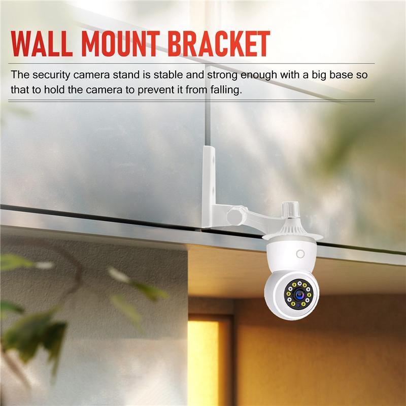 B03B-Wall Mount Bracket Cam Storage Stand Holder 180 Degree Adjustable For Cloud Camera 291 Series Wifi Home Security Camara