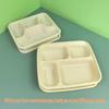 Eco-Friendly Biodegradable Corn Starch Lunch Box with Lid