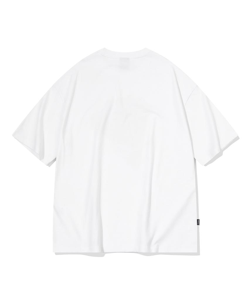 CPGN STUDIO Dtp Petit Flower Short Sleeve T-Shirt White