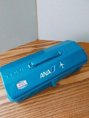 TOYO STEEL Y-350 Tool Box ANA All Nippon Airways Original Logo Storage Case