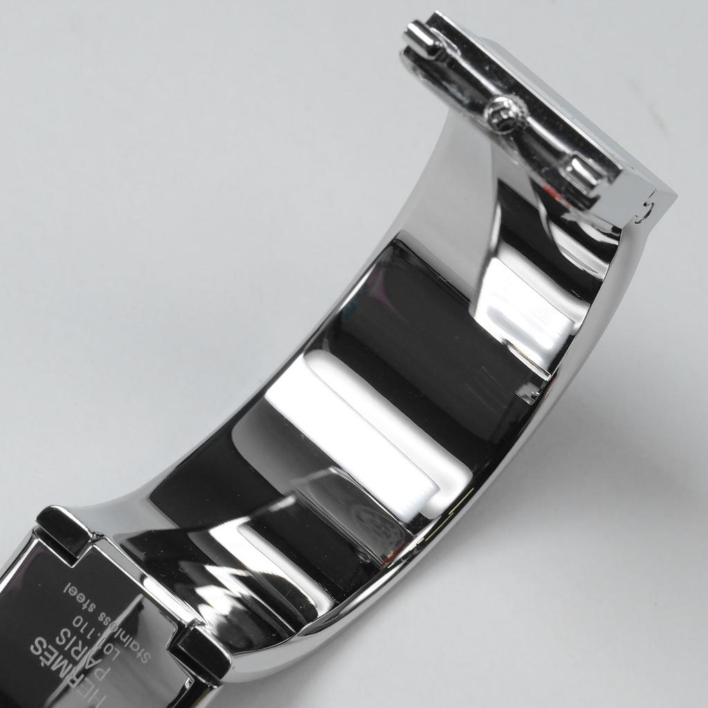 HERMES Location Watches L01.210 whiteDial Stainless Steel Quartz Analog display Women Used