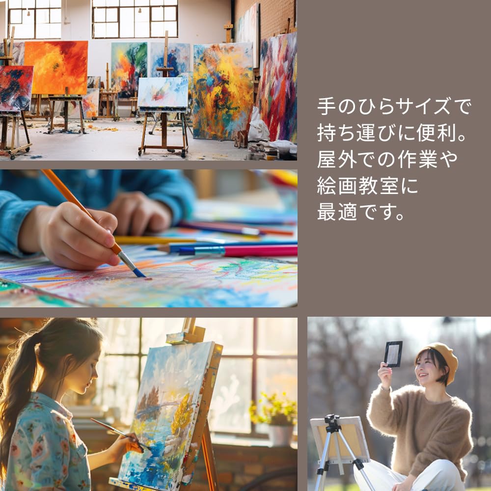 bath&bath Brush Washer, Brush Washing Bucket, Enclosed, Portable, Stainless Steel (Small)