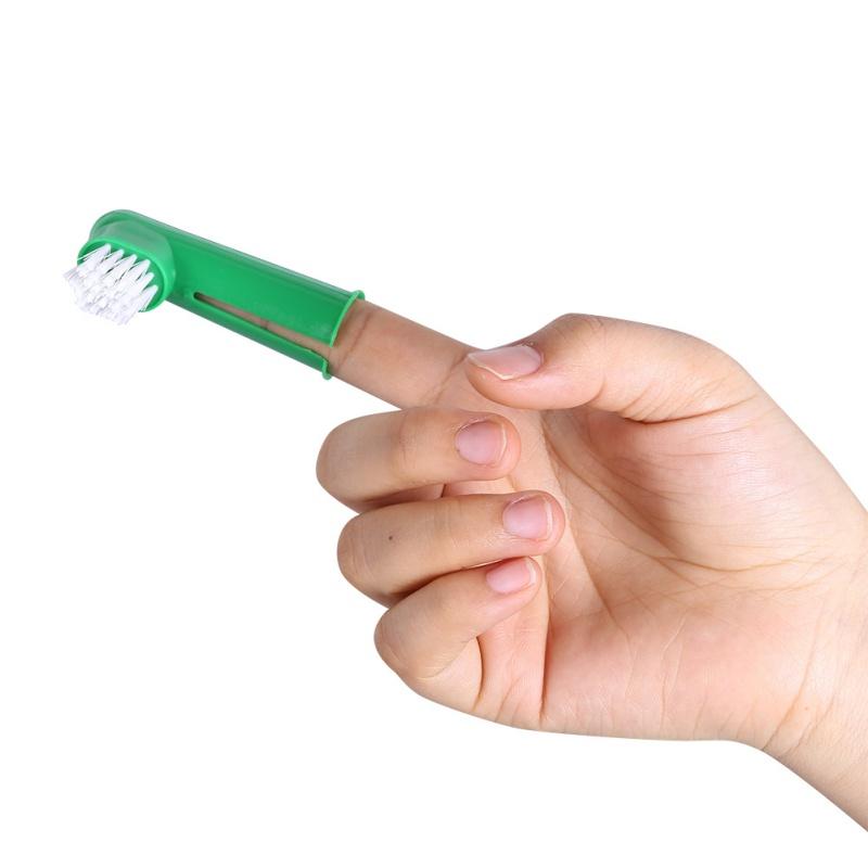 Pet Teeth Cleaning Set For Teddy Dog Brush Bad Breath Tartar Teeth Care Tool Toothpaste Toothbrush Set Pet Supplies