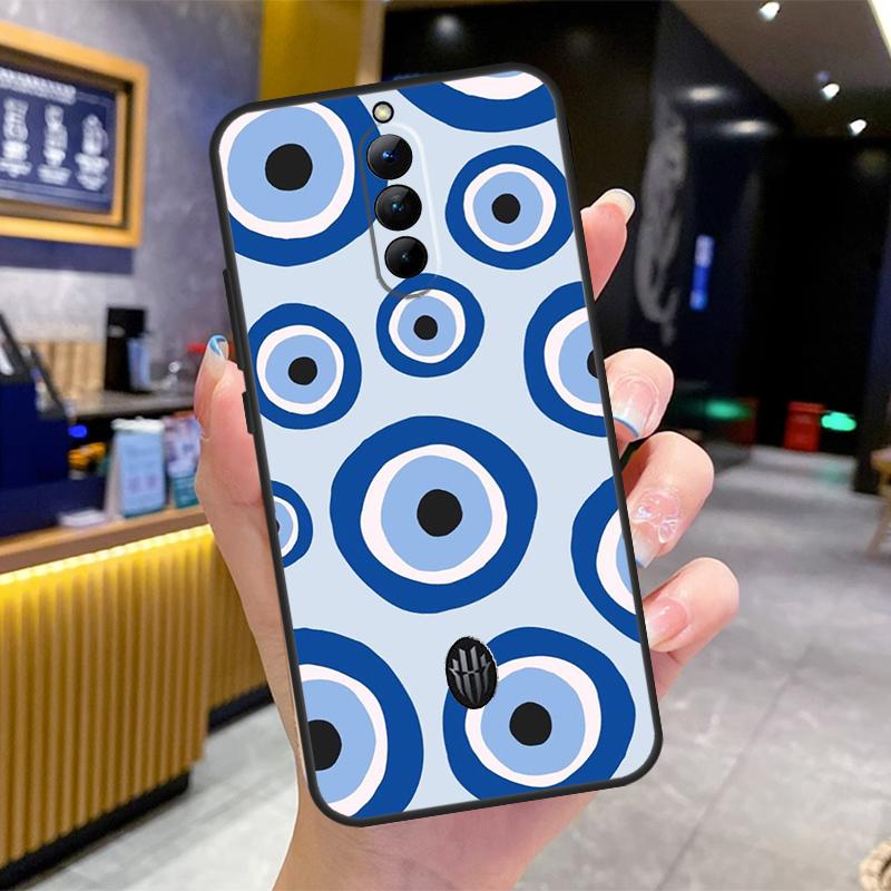 Evil Eye Case For Nubia Red Magic 10 Pro Plus 6 7 Pro 6S 7S 5G 6R RedMagic 9S 8S 8 9 Pro Plus Cover