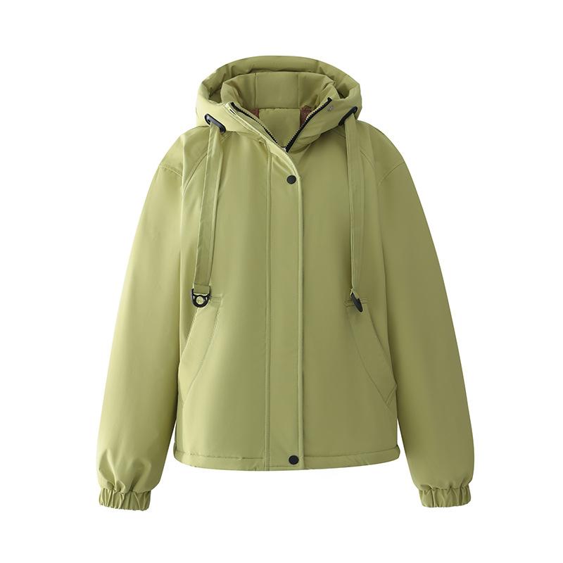 Winter new down cotton-padded clothes women's short hooded thickened warm pie overcome coat fashion cotton-padded jacket